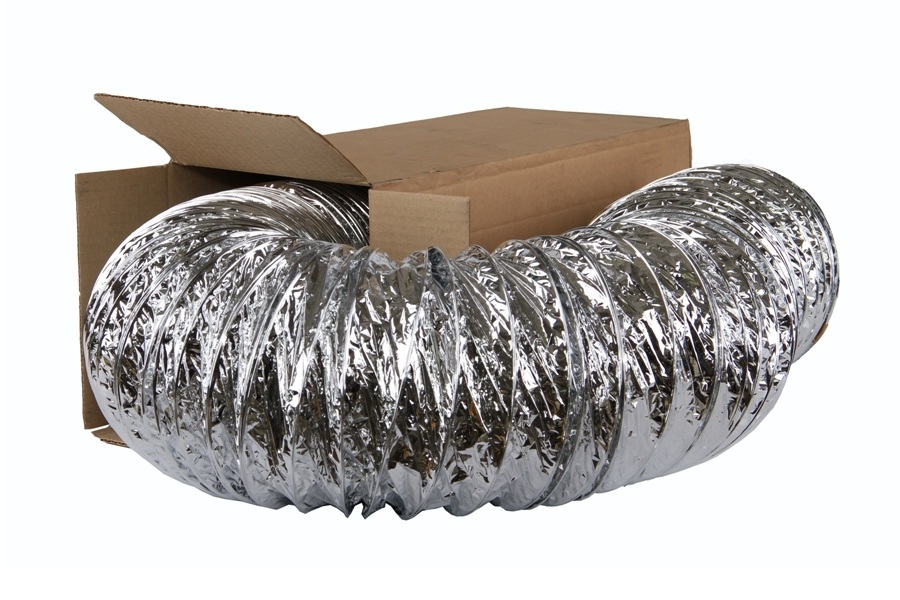 Воздуховод АПЛ160 (Эконом) Airone d160мм гибкий армированный, металлизированная пленка 70 мкм L 10м