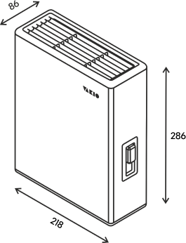 Приточный клапан VAKIO KIV New