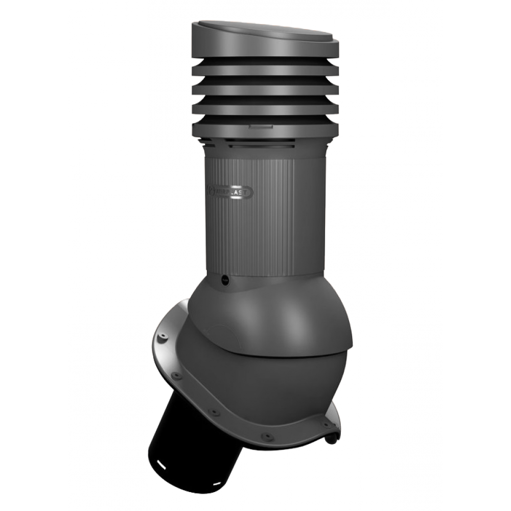 Вентиляционный выход изолированный WIRPLAST WIROVENT EVO E30 150/490 Графитовый