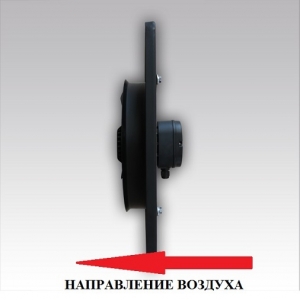 Осевой вентилятор низкого давления Air SC YWF4D 600 B (380V) (Черный)